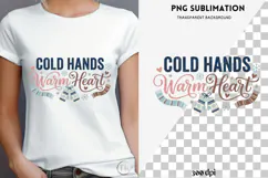 Winter phrases png design for T-shirts Product Image 4