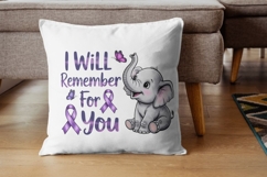 Alzheimer&#039;s Awareness Quote Bundle PNG Product Image 4