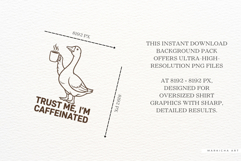 Silly Goose Drink Coffee Shirt Png Bundle Product Image 4