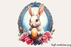 Gothic Easter Creepy Sublimation Clipart PNG Product Image 1