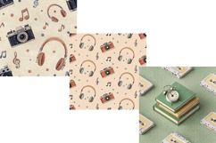 Indie Study Session Seamless Pattern, Digital Papers Product Image 4