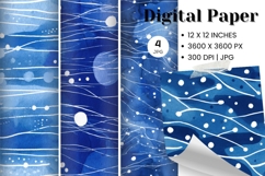 Polka dots Background Wallpaper Digital Paper Gift Wrap_27 Product Image 1