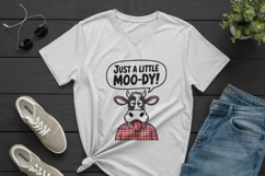 Funny Cow SVG, Cow Quote PNG, Cow Quote SVG PNG EPS PDF JPG Product Image 4