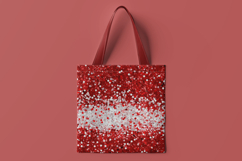 32 Red Glitter Confetti Digital Paper Product Image 2