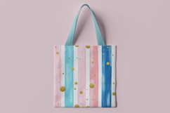 16 Polka Dot Stripe Digital Paper Bundle Product Image 3