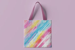 12 Pastel Swirl Rainbow Digital Paper Product Image 4