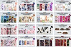 64 Bookmark Bundle Package,Kawaii Elegant &amp; Bright Designs Product Image 4