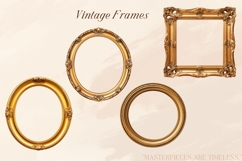Golden Vintage Frames Product Image 1
