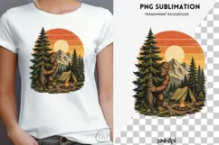 Big foot png design for T-shirts Product Image 4