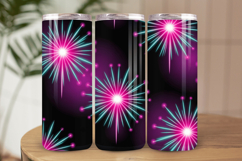 Festive Happy New Year Tumbler Wrap 2026: 20oz Skinny Tumble Product Image 1