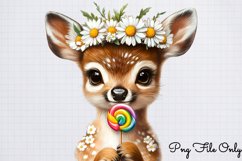 Lollipop Animals Clipart PNG Product Image 1
