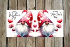 Valentine gnomes | 4 watercolor Sublimation Mug designs P2 Product Image 4
