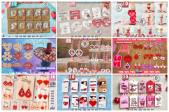 482 Valentine&#039;s Day Mega Bundle Laser Cut|Lovr Designs|Gifts Product Image 7