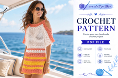 Crochet Beach Cover Up Pattern PDF Product Image 2