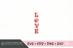 Love SVG , Valentine's Day Decor SVG , Valentine Porch Signs Product Image 1