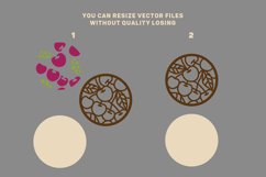 Fruits, Laser Cut Files, Multi-layer Svg Product Image 4