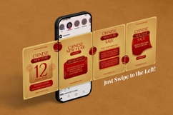 Chinese New Year Sale Instagram Carousel &amp; Canva Template Product Image 4
