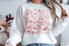 Christmas Svg, Merry Christmas, Cartoon Christmas Shirt Svg Product Image 7
