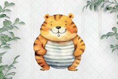 Chubby Animals Children’s Book Clipart Product Image 1