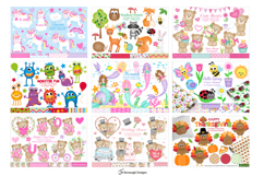 Whole Shop Bundle - OVER 2900 ITEMS - Clipart - Svg - Papers Product Image 4
