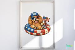 Patriotic Dog Collection PNG Product Image 3