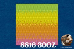 4 Color Neon Ombre SS16 30oz Rhinestone PNG Product Image 1