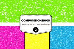 Composition Notebook Background Book Cover Wallpaper_5 Product Image 1