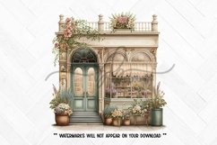 Watercolor Flower Shop V2 Clipart Illustration Bundle Product Image 7