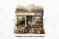 Watercolor Flower Shop Clipart Illustration Bundle Product Image 2