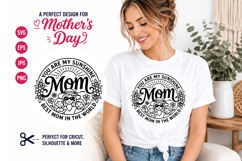 Best Mom in the World Circular SVG Design Product Image 1