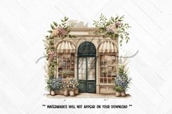 Watercolor Flower Shop Clipart Illustration Bundle Product Image 3