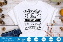 Sarcastic SVG Design | Sarcastic Quotes SVG Design Product Image 3