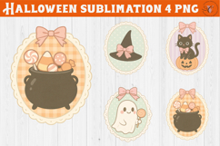 Coquette Halloween Clipart | Retro Spooky sublimation Product Image 6