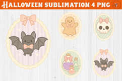Coquette Halloween Clipart | Retro Spooky sublimation Product Image 7