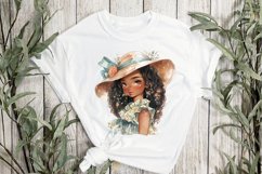 Cottagecore Ebony Girl Sublimation Product Image 2