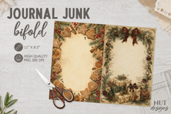 Vintage Christmas Journal junk Christmas Cookies Gift boxes Product Image 1