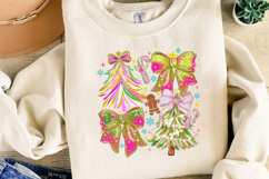 Colorful Christmas Tree Sublimation, Christmas Png Product Image 4