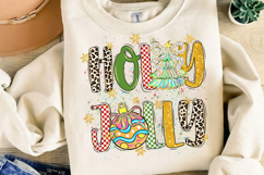 Holly Jolly Christmas Sublimation, Christmas Png Product Image 3