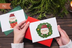 Christmas watercolor clipart kawaii clipart Merry christmas Product Image 4