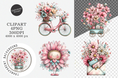 Spring Clipart Cute Spring Animals Product Image 1