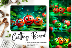Fruit Cutting Board Tomato Chopping Board Printables Product Image 1