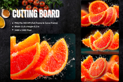 Fruit Cutting Board Mix fruit Chopping Board Printables_136 Product Image 1