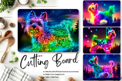Dog Cutting Board Kitchen Animal Pet Chopping Template_261 Product Image 1