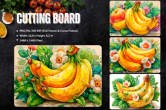 Fruit Cutting Board Mix fruit Chopping Board Printables_5 Product Image 1