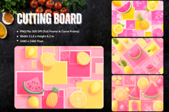 Fruit Cutting Board Mix fruit Chopping Board Printables_6 Product Image 1