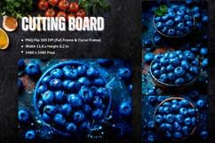 Fruit Cutting Board Blackberry Chopping Board Printables Product Image 1