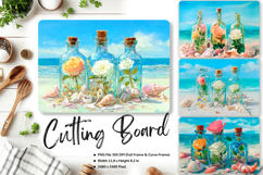 Flower Cutting Board Kitchen Chopping Board Sublimation_68 Product Image 1