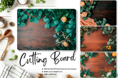 Flower Cutting Board Kitchen Chopping Board Sublimation_74 Product Image 1