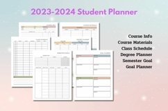 2023-2024 Student Planner Canva Template Product Image 4