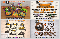 250 Halloween Mega Bundle Laser Cut, Spooky Signs, Earrings Product Image 5